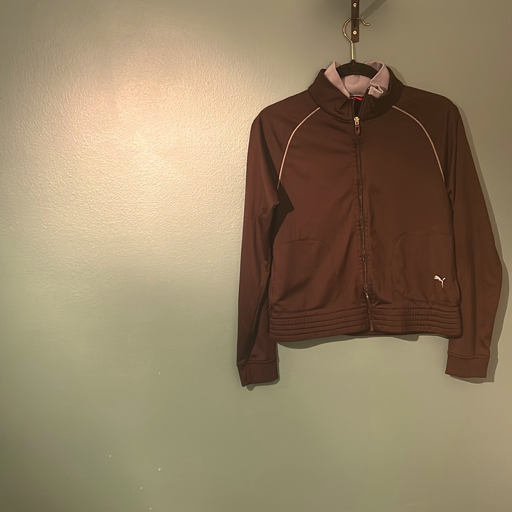 Size: Medium

Puma track Jacket

Condition: Used/great condition